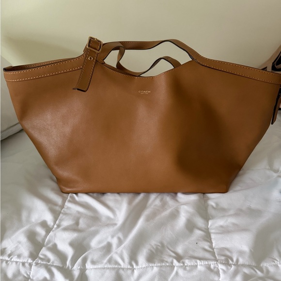 Coach Handbags - Coach Honey Brown Gramercy Tote Bag